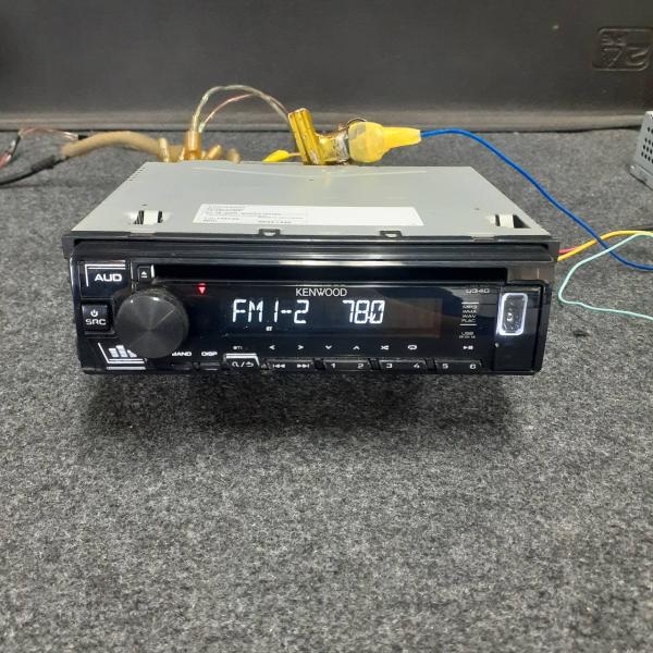 KENWOOD U340 1DIN USB AUX CD プレーヤー プレイヤー ケンウッド