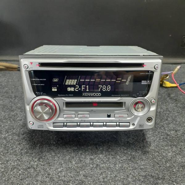 KENWOOD DPX-55MD 2DIN CD MDプレーヤー プレイヤー 旧車 当時物