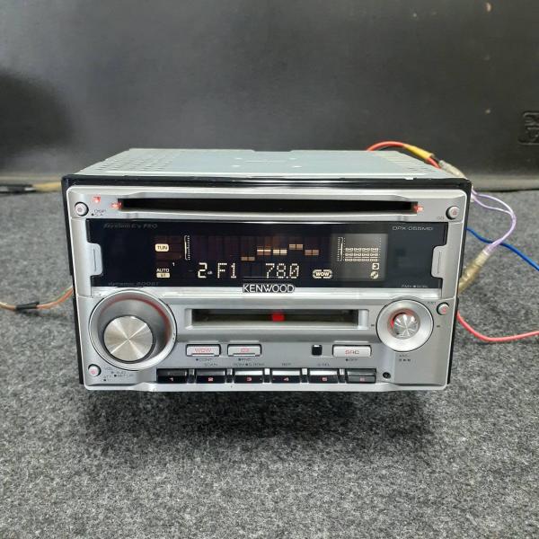 KENWOOD DPX-055MD 2DIN CD MDプレーヤー プレイヤー 旧車 当時物