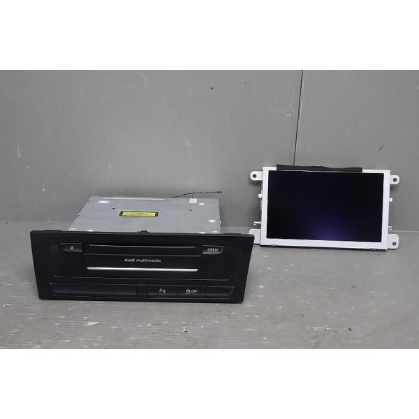 アウディ A4(8K) 純正 アイシン HARMAN 破損無 MMIナビ ナビモニターセット カーナビ CD 2010年 CD/DVD / 8T2 035 67