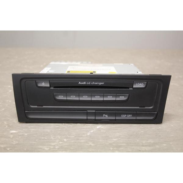 アウディ A4 1.8 TFSI 右H (8KCDH) CDチェンジャー オーディオパネル CDプレーヤー CD 8T2 035 110 C CX-CA1797
