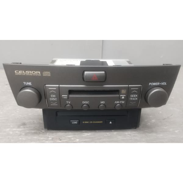 31 セルシオ 前期 (UCF31 UCF30) 純正 オーディオデッキ カセット CD MD 86120-50630 FX-MG8206ZT パイオニア 破損