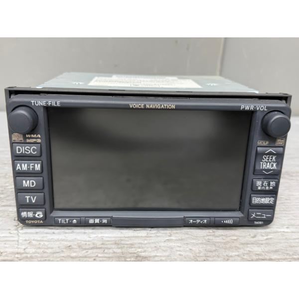 ポルテ トヨタ 130i Cパッケージ (NNP11) 純正 ナビユニット 56081