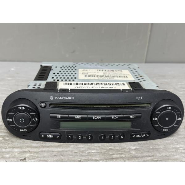 VWポロ 純正 AM FM CD オーディオ VW-5M0 割れ無 動作OK BOSCH VW