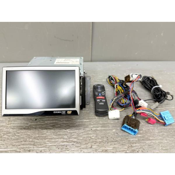 日産 モコ C 前期 (MG21S) 純正 DVDナビ DX304-SZ Xanavi ザナヴィ ナビユニット CDプレーヤー カーナビ オーディオデッキ p0