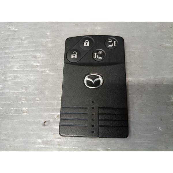 マツダ プレマシー Mazda(DBA-CREW) カードキー スマートキー キー キーレス 4ボタン 鍵 カギ p063098