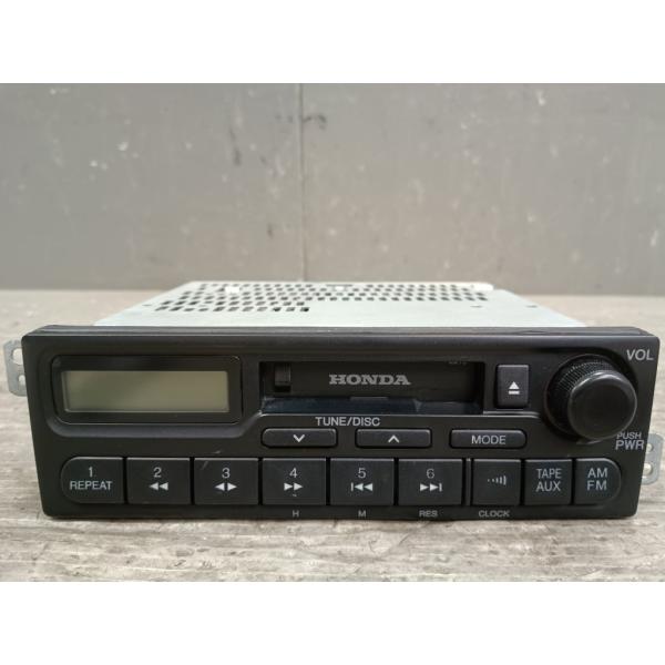 バモス L (HM1) 純正 カセットデッキ 39100-S3C-9010-M1 テープデッキ オーディオデッキ カーオーディオ ホンダ Honda p0631
