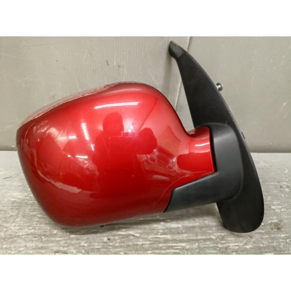 ルノー カングー 1.6 右H(ABA-KWK4M) 純正 右 ドアミラー 電格 9ピン レッド系 状態悪いです p065985