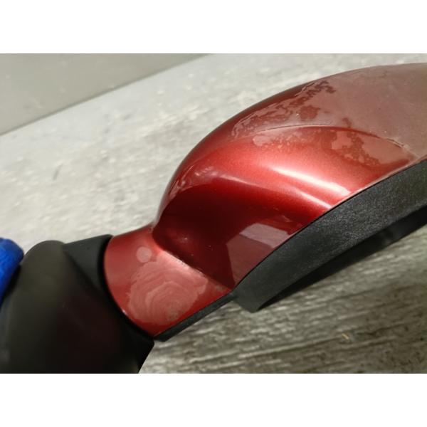 ルノー カングー 1.6 右H(ABA-KWK4M) 純正 左 ドアミラー 電格 7P レッド系 状態悪いです p065986
