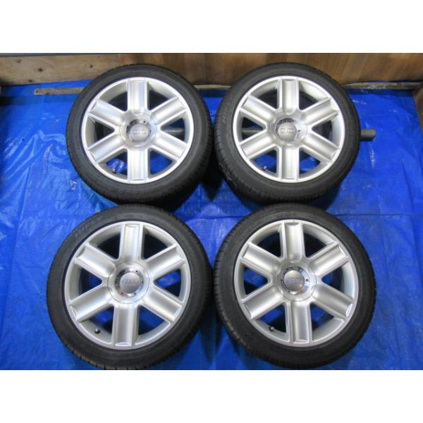 美品 アウディ純正 SPEEDLINE 17-7.5J 5H/100 ET32 + 225/45R17 2020年