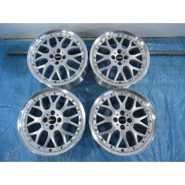アルミホイール BBS RS844 MINI純正 17インチ 7J 4H/100 ET48 ミニクーパー ミニクラブマン ミニワン ミニロードスター ミニクーペ