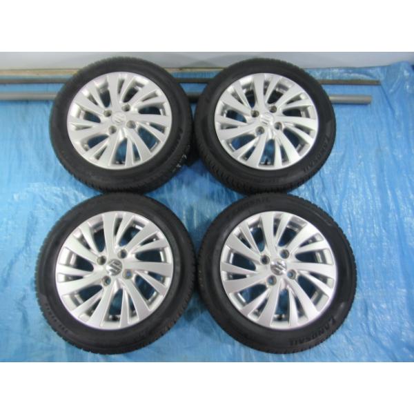 155/65R14 オールシーズンタイヤ LANDSAIL スズキ純正 14インチ 4.5J 4H/100 ET45 2025年製 スペーシア ワゴンR ラパン