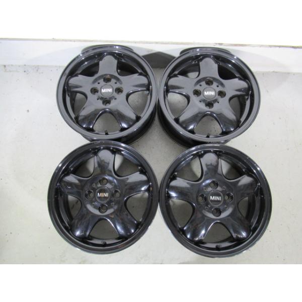 激安即決！歪みチェック済み！RONAL ミニ純正 MINI 15-5.5J 4H/100 ET45 中古4本 ミニワン ミニクーパー ミニクラブマン ミニクーペ