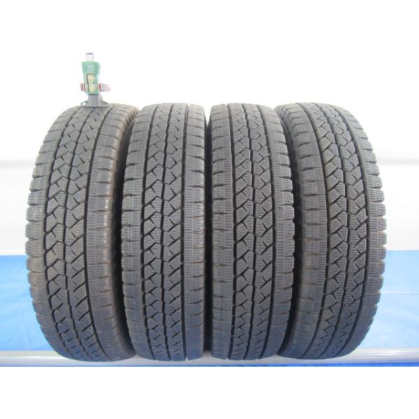 エア漏点検済！極上バリ溝8〜9分山！冬タイヤ BRIDGESTONE BLIZZAK VL1 