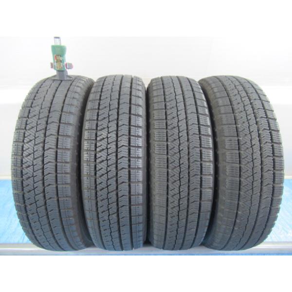 スタッドレス 155/65R14 BS VRX2 バリ溝 エア漏点検済！バリ溝7〜9分山！BRIDGESTONE BLIZZAK VRX2 155/65R14