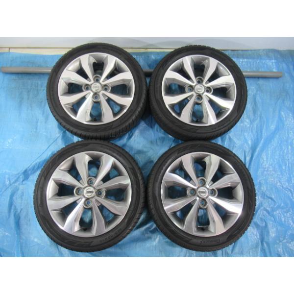 値下げ165/55R15 中古　4本 165/55R15 バランス済 オールシーズンタイヤ 日産 三菱 15インチ 4.5J