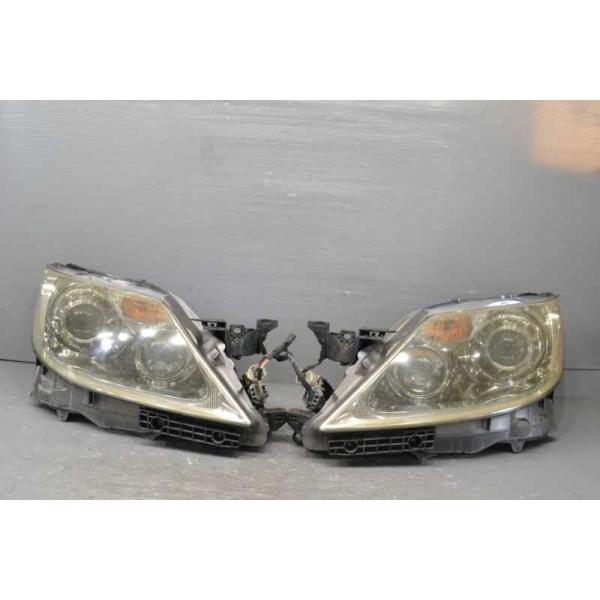 レクサス LS460 USF40 前期 純正HID ヘッドライト左右50-79 レクサス LS 460 前期(USF40 USF45) 純正 動作保証 ヘッドライト 左右