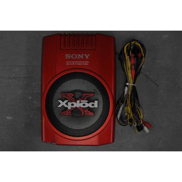 オデッセイ M 後期 (RB1) 社外 破損無 動作保証 SONY ソニー Xplod Xプロード アクティブ サブウーハー ウーハー  XS-AW5X s02