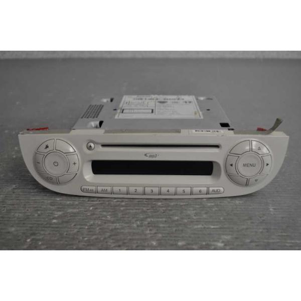 フィアット 500 チンクエチェント 右H (31212) 純正 CDプレーヤー オーディオデッキ カーステレオ CD  7 640 394 316 s0257