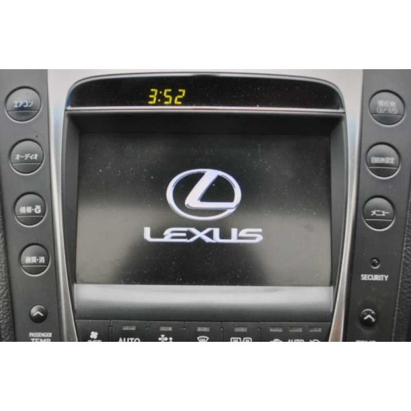 GS350 バージョン1 後期 (GRS191) 純正 マルチモニター HDDナビ オーディオデッキ カーナビ ナビ 地図2014年 CD 86120-30F7