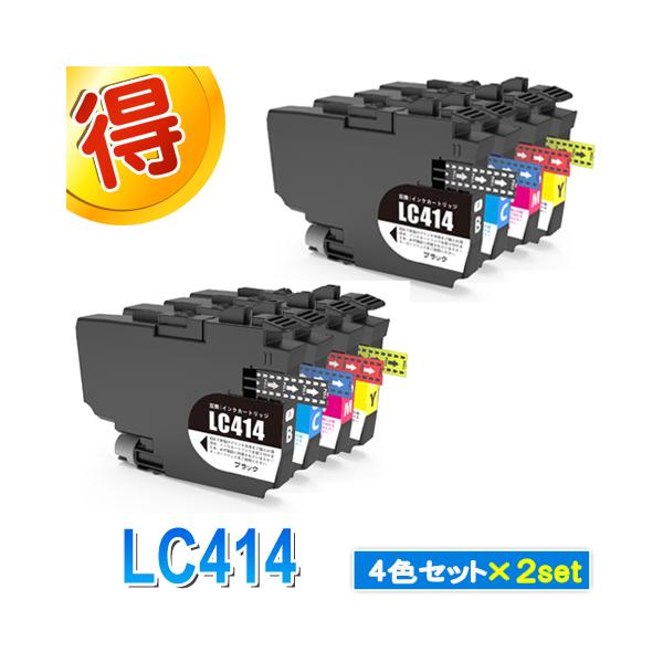 【未開封品】Brother LC412 純正 セットアップインク 4色×6セット brother LC412-4PK インクカートリッジ【純正/4色パック