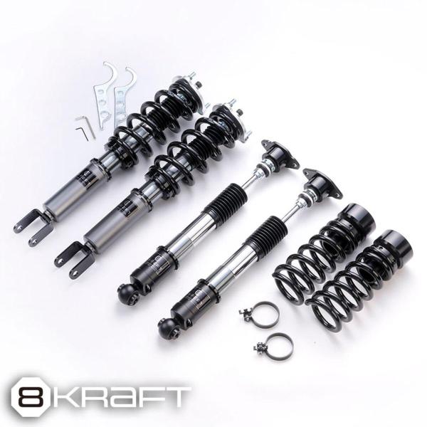 ベンツ C クラス セダン W205 8KRAFT 全長調整 フルタップ 車高調 24段
