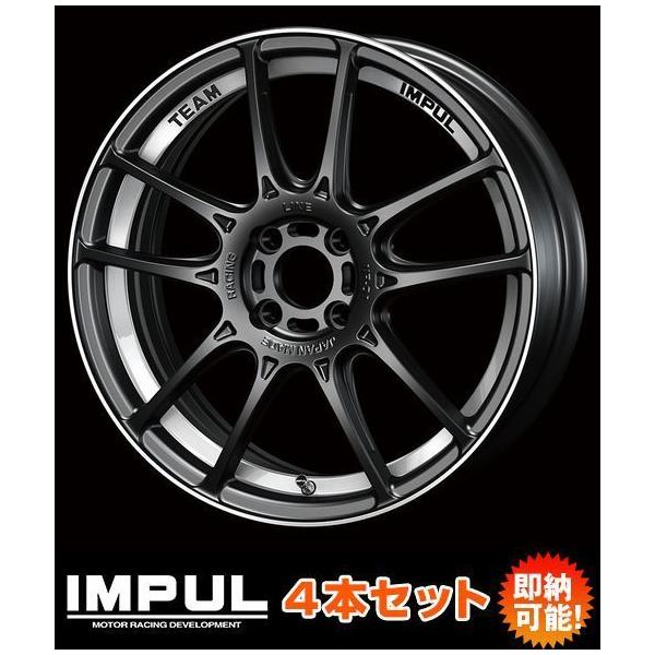 インパル　NR-01 17インチ　4穴　　4本セット　daisuke gekiyasumaou_impul-176548mbk-x2