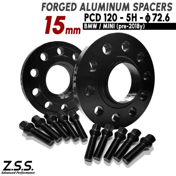 Z.S.S. AP 15mm PCD120 5穴 5H 5x120 ハブ径 72.6φ ワイド