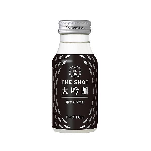 日本酒 お酒 月桂冠 THE SHOT 華やぐ ドライ 大吟醸 180mL 1本 ~ アウトドア フルーティ リフレッシュ ミニボトル 贅沢 すっきり