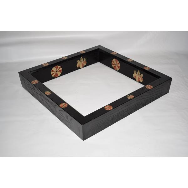 【未使用保管品】高台寺蒔絵 四君子文 黒塗 炉縁 茶道具 箱付き 未使用保管品】高台寺蒔絵 四君子文 黒塗 炉縁 茶道具 箱付き 2025年