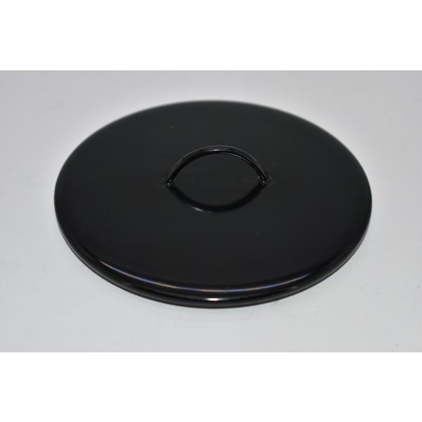 茶道具 塗蓋 水指 一文字蓋 径:約11.9cm （ｓ59） 茶道 14-9001-s59