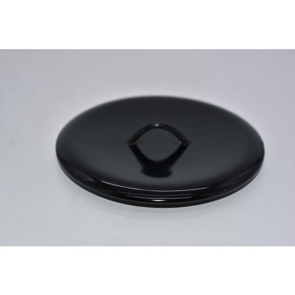 茶道具 塗蓋 水指 すくい蓋 径:約10.9cm 茶道 14-9005-04
