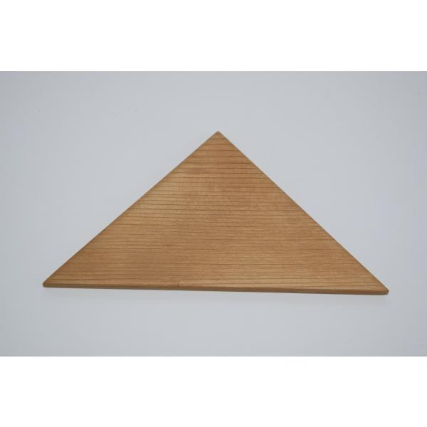茶道具 千鳥板 三角 (2) 茶道 28-8809-02 約（10.5×5.2cm 厚さ0.6cm） 擦れ、汚れはありますが、本体はしっかりしています、お稽古にお使いになるには差し支えありません。