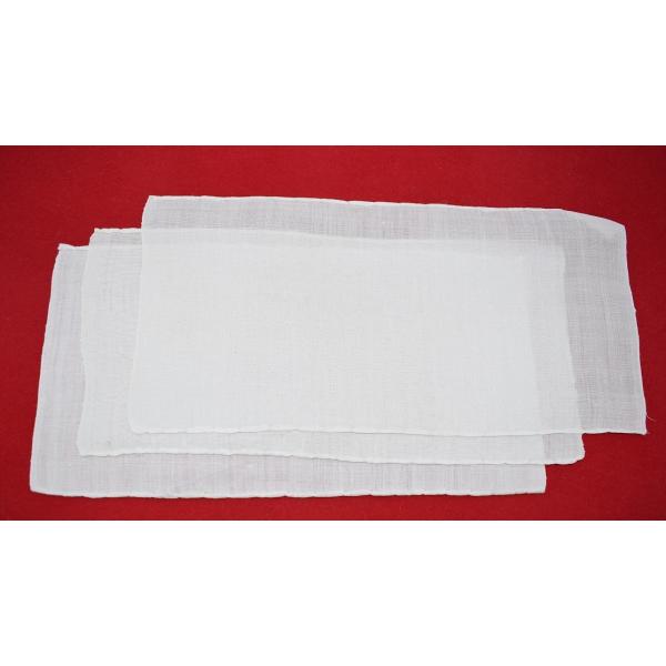 茶道具 茶巾 麻 竹節 1点 注)画像は見本です。30-8517 約30×15cm 折れ、変色はありますが、本体はしっかりしています、お稽古にお使いになるには差し支えありません。