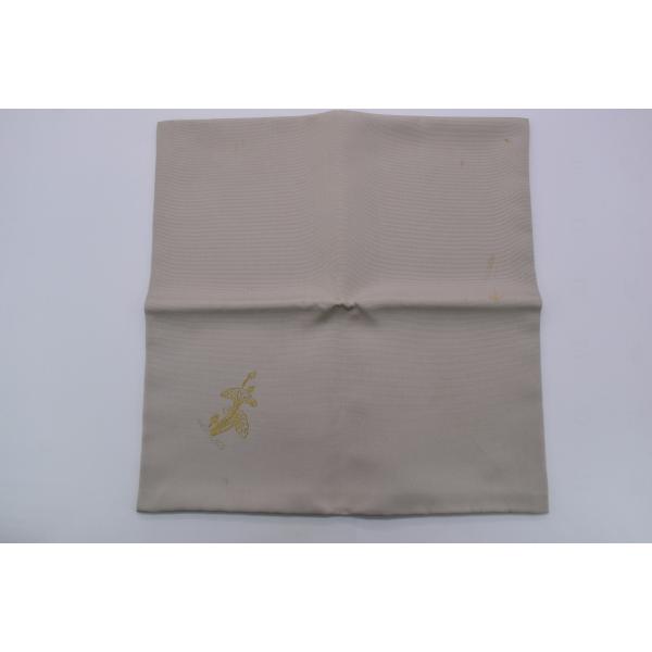 茶道具 友禅 帛紗 服紗 服紗 蓮紋 帛紗 袱紗 正絹 茶道 33-9919