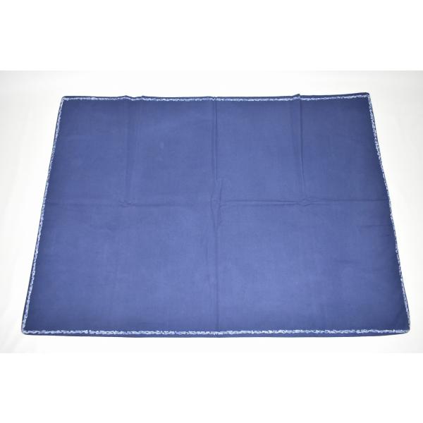 煎茶道具 茶具敷 紺 A 34-004-27