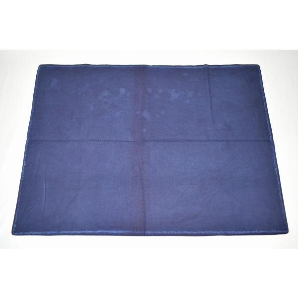 煎茶道具 茶具敷 紺 B 34-004-28