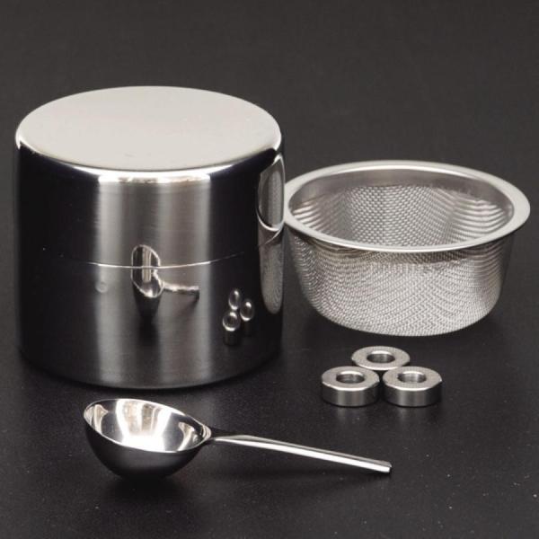 茶道具 抹茶篩 近藤さんの茶篩缶 ミニ 抹茶漉し 抹茶こし 抹茶ふるい mizuya31-052 注）画像は見本です。