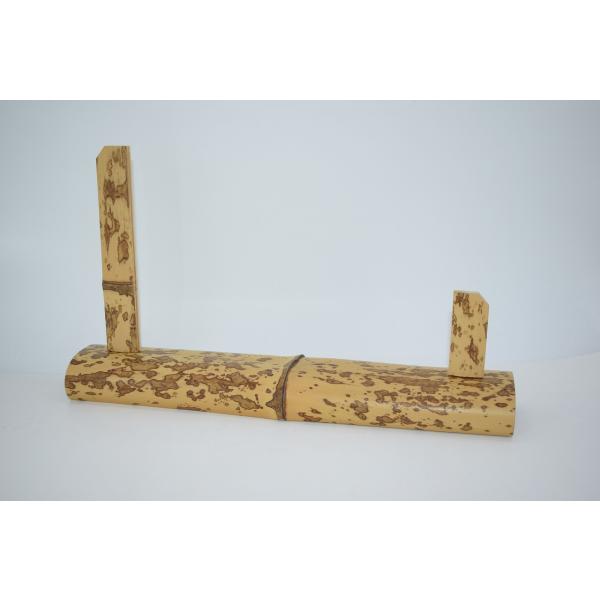 色紙立 図面竹 角竹  ms04-001 約(32.5×8cm 高さ19cm)