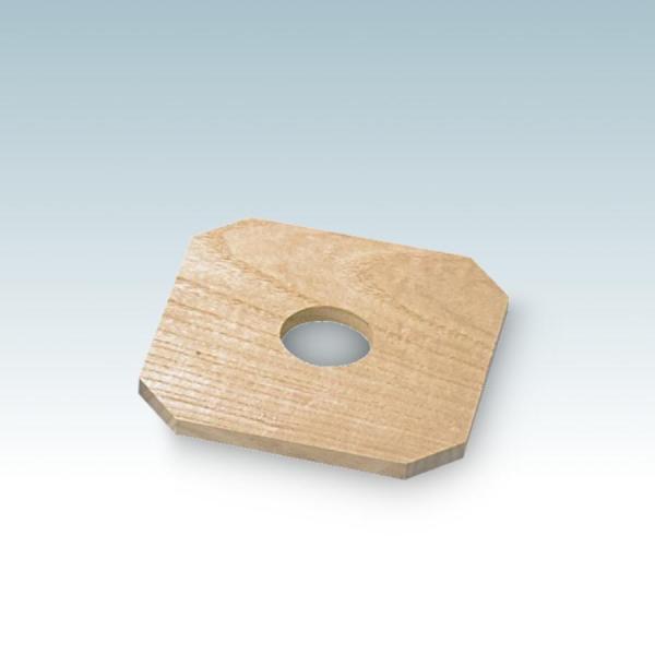 茶道具 板釜敷 茶道 約(角15cm 厚み1cm) ms30-002