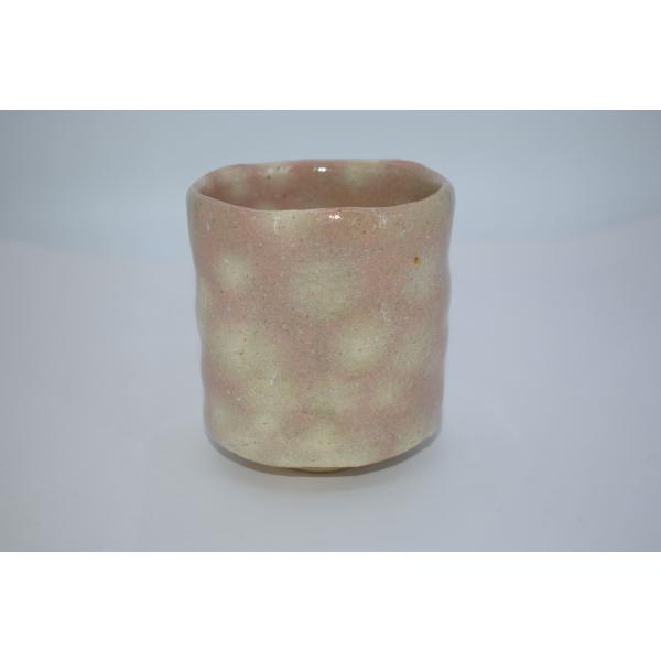 茶道具 抹茶茶碗 勝坂焼 筒茶碗 脇本 玄庵 作 茶道 t tz18-030 : 月