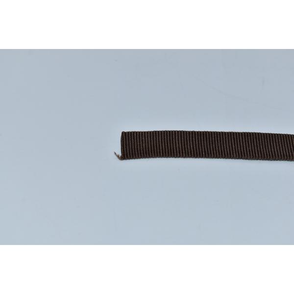 真田紐 4分巾（12mm） 茶色 錦織 袋織 10cm単位で切り売りします tz32-051 注）画像は見本です。