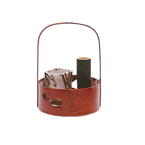 飛騨春慶塗　莨盆 瓢透し手付　春次　箱入　茶道具　漆器 飛騨春慶塗 莨盆 瓢透し手付 春次 箱入 茶道具 漆器