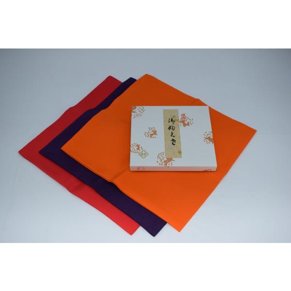 茶道具 帛紗 服紗 真 赤／朱／紫 徳斎 製 : 茶道具 月香園 - 通販