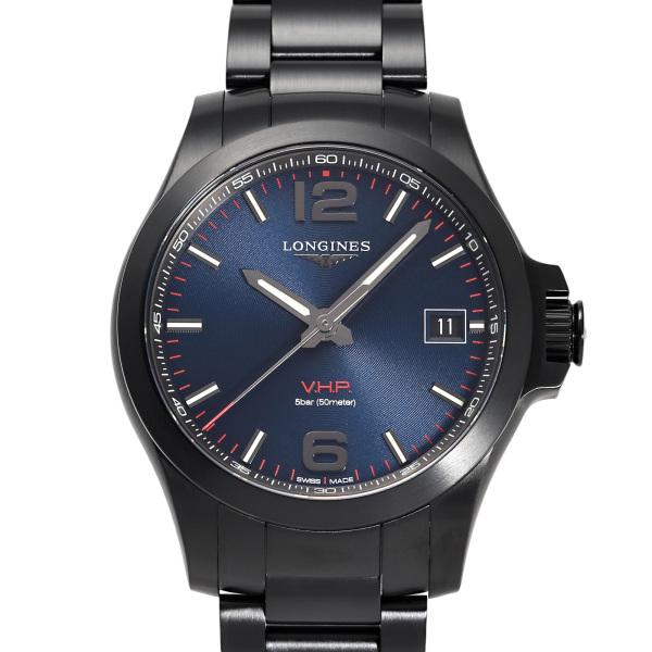 LONGINES ロンジン コンクエスト V.H.P. L3.716.2.96.6 ブルー/バー