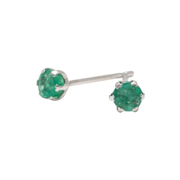 Pt900 エメラルドピアス PT900 エメラルド ピアス : ジェムキャッスル ゆきざき - 通販
