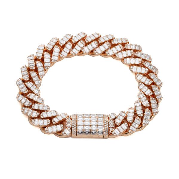 K18ピンクゴールド ダイヤモンド ブレスレット : ジェムキャッスル