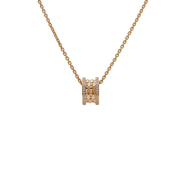 BVLGARI ブルガリ ビー・ゼロワン K18PG ピンクゴールド ネックレス  