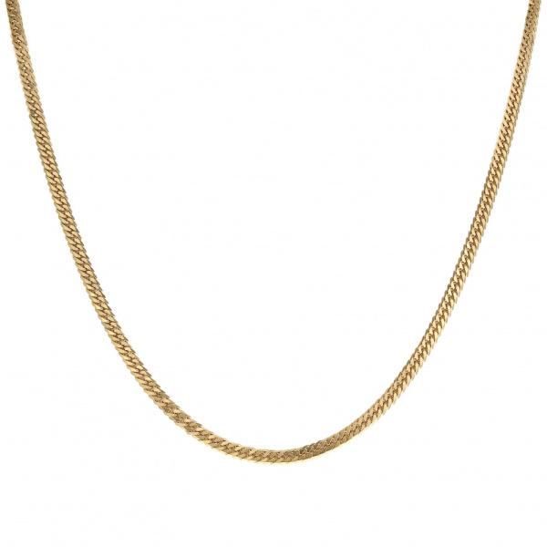 K18イエローゴールド 喜平 ネックレス ダブル6面 約50cm 約20.41g