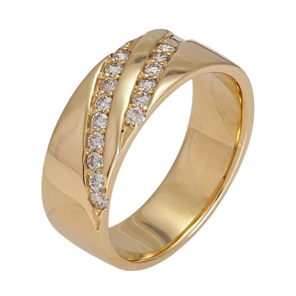 K18イエローゴールド ダイヤモンド リング : ジェムキャッスル ゆき